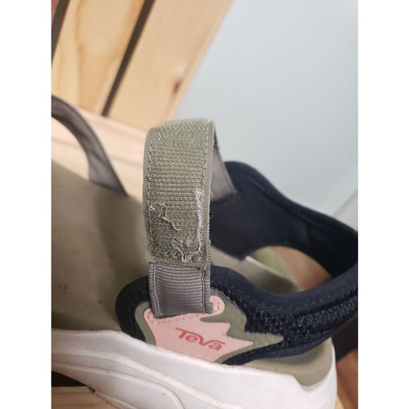 Teva Women's Zymic Adjustable Sandals Green Size 11 - Picture 11 of 13